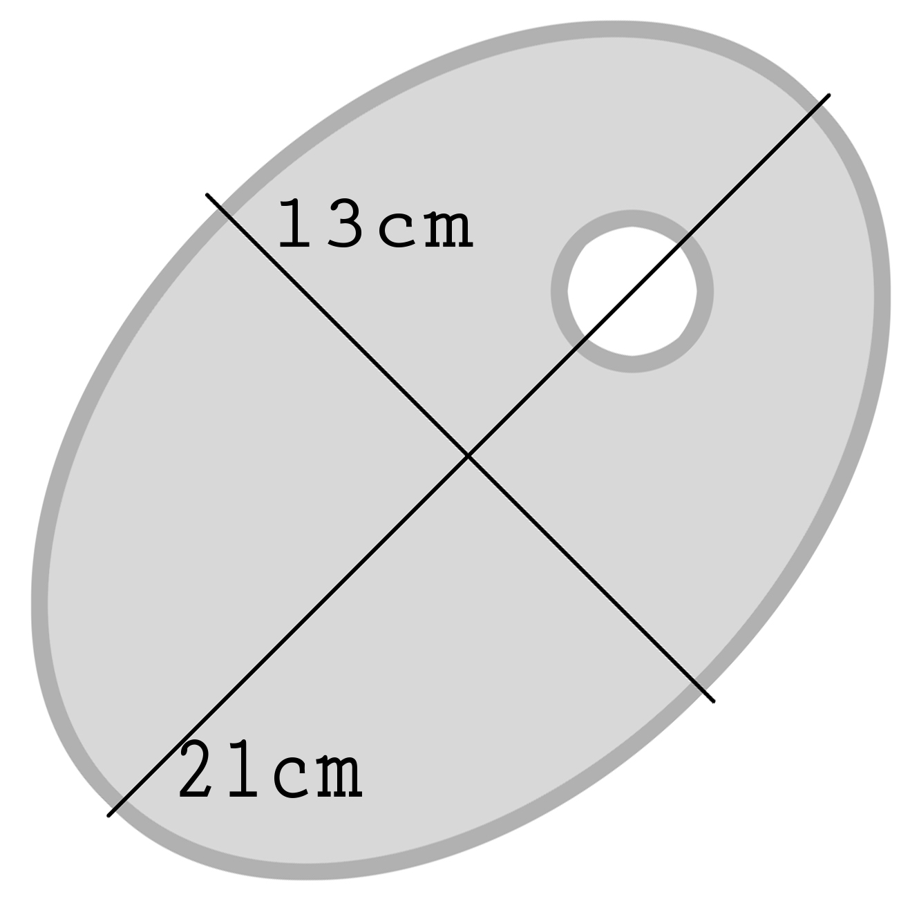 قالب بیضی سوراخدارT-254