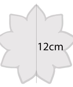 قالب زیرلیوانی طرح گل نیلوفر 2