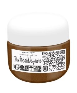 صدفی طاووسی قهوه ای طلایی