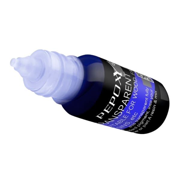 رنگ شفاف آبی جوهری - Image 3