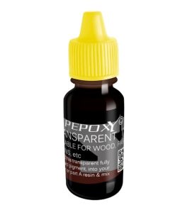 رنگ شفاف قهوه ایی جوهری