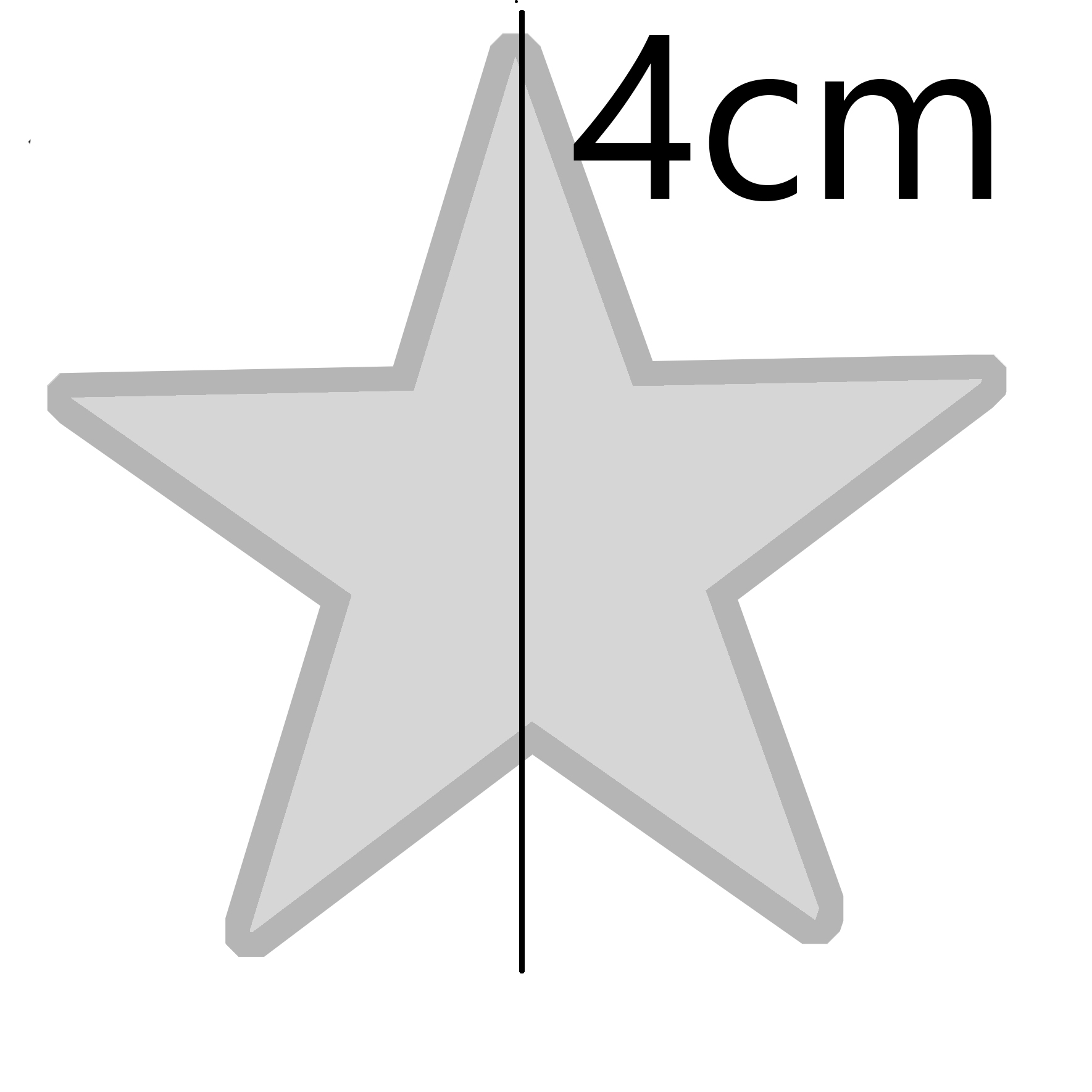 قالب سیلیکونی ستاره ساده - Image 2