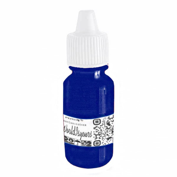 صدف مایع آبی غروب