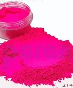 پودر فلورسنت صورتی