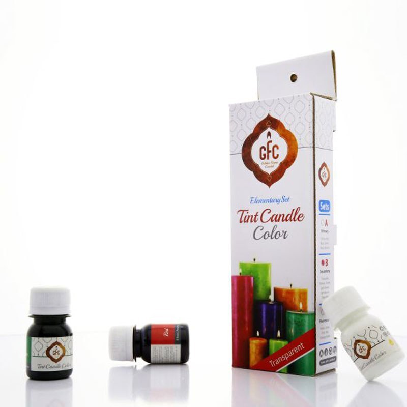 پک رنگ تینت کندل 6 عددی