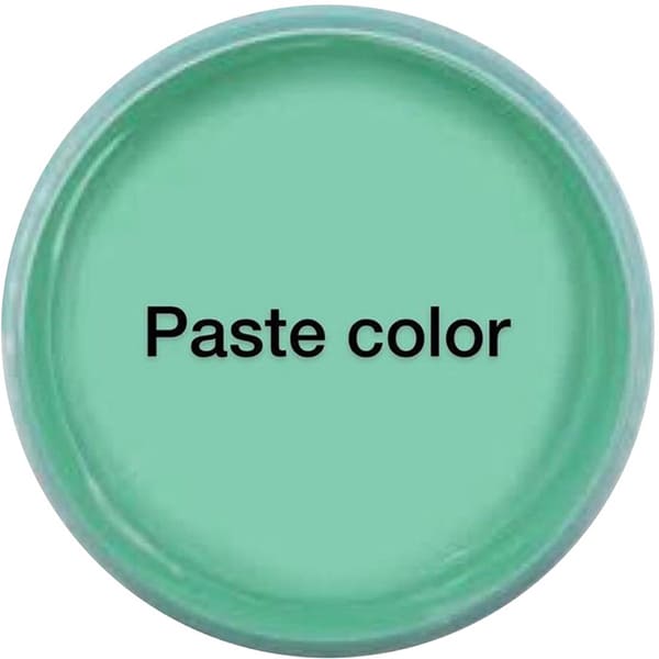 رنگ خمیری سبز دریایی