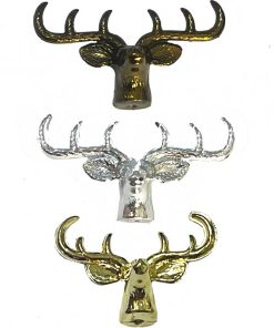 دکور سر گوزن پلاستیکی