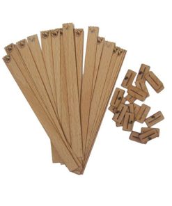 فتیله چوبی به همراه پایه