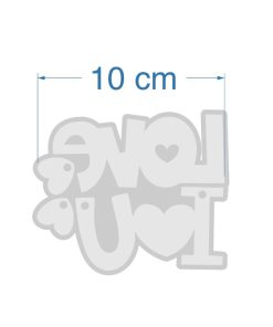 قالب آویز کلید لاو