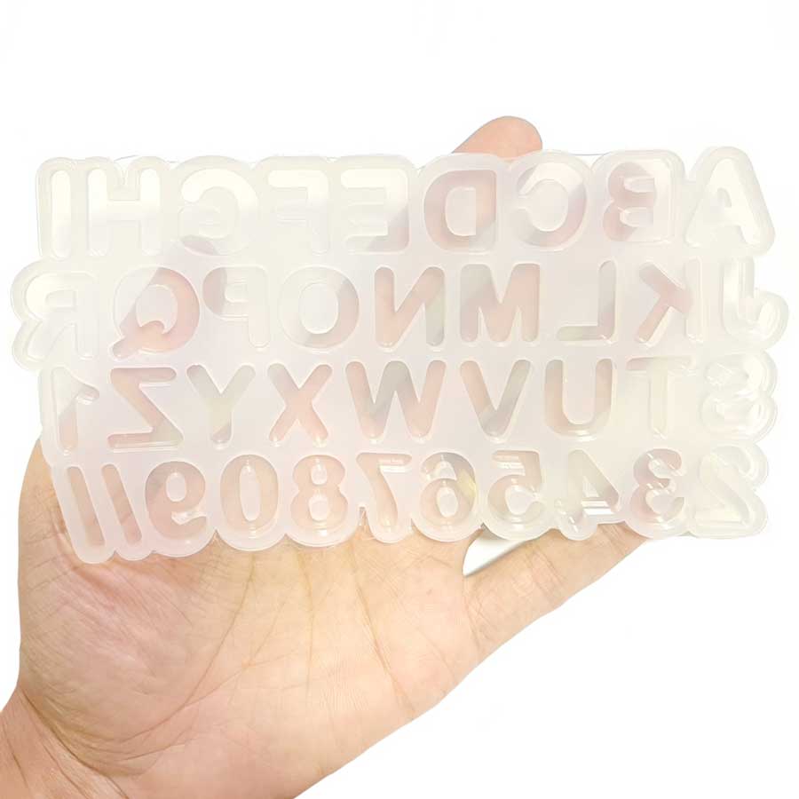 قالب حروف انگلیسی و اعداد - Image 2