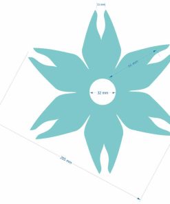 قالب گل چند کاره 20 سانتی