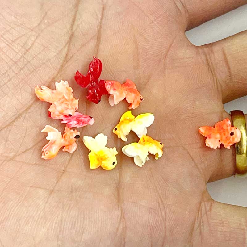 ماکت مینیاتوری ماهی سه دم