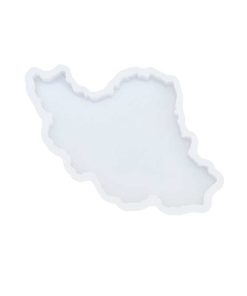 قالب رزین نقشه ایران تکی