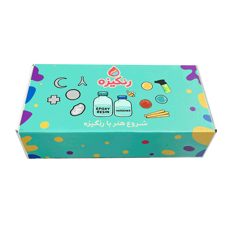 کیت رزین رنگیزه شماره یک