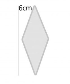 قالب سیلیکونی لوزی ساده