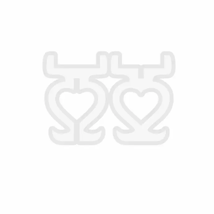 عکس شماتیک قالب سیلیکونی جاوارمری طرح قلب