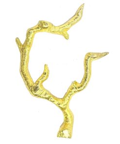 هولدر یک طبقه شاخ گوزنی برنجی